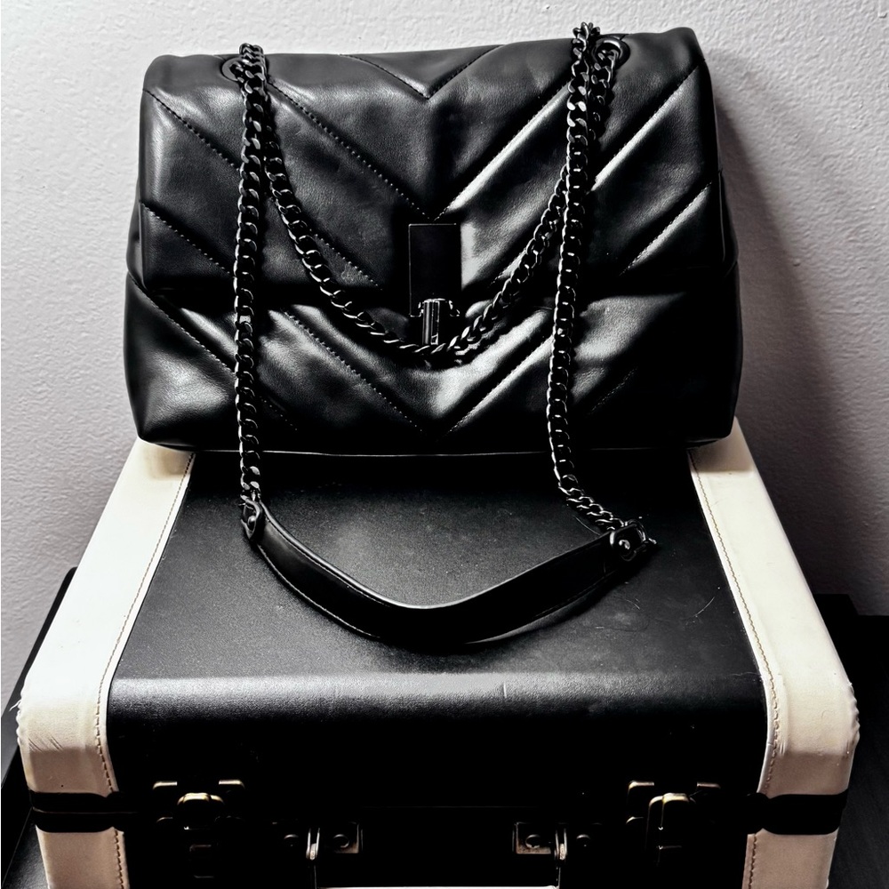 ALDO Rhiladiaax Black Quilted Bag